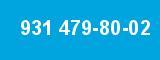 931 479-80-02